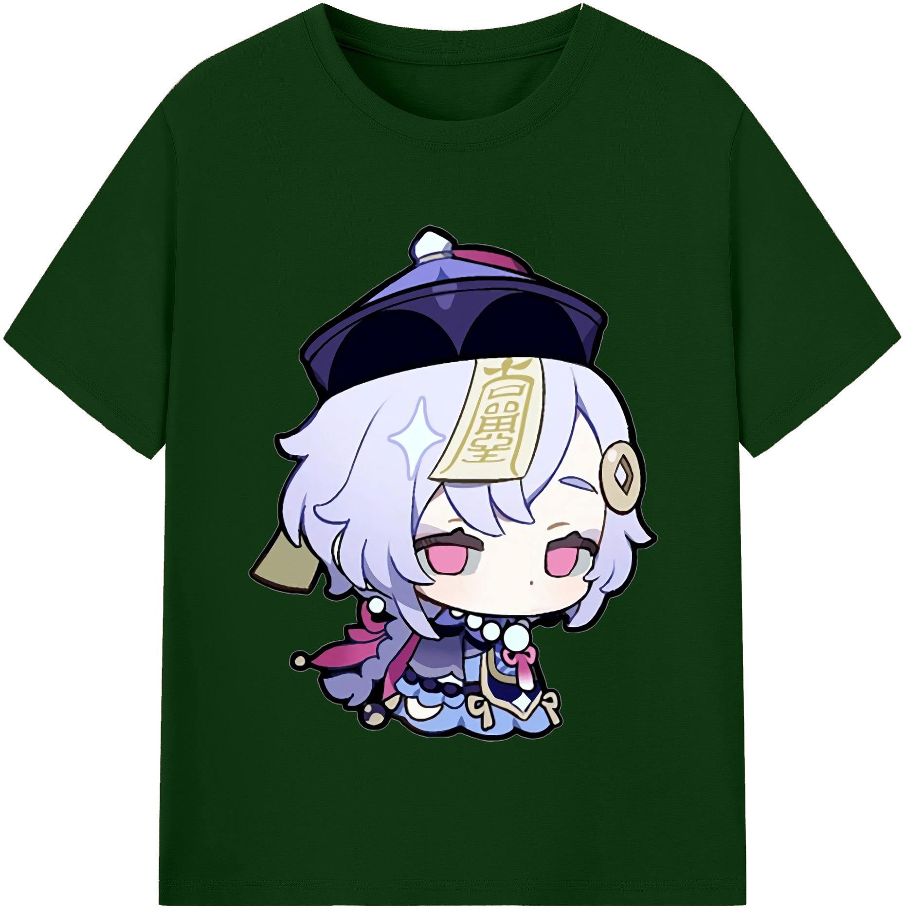 げんし神 七七 なな  genshin Nana 綿100％半袖Tシャツ（フロントプリント）